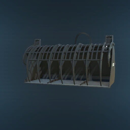 Shovel With Grapple