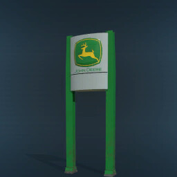John Deere Dealer Sign
