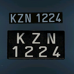 1976 2000 Polish License Plates (Prefab*)