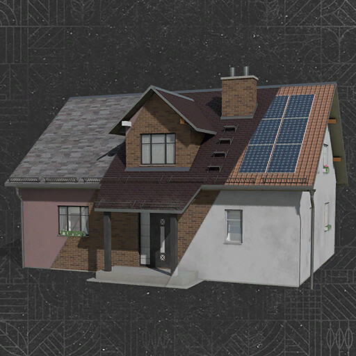 Modern House Set