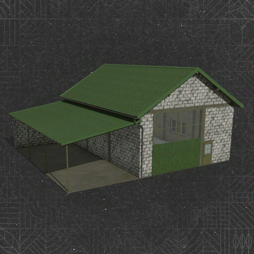 Workshop With Shed