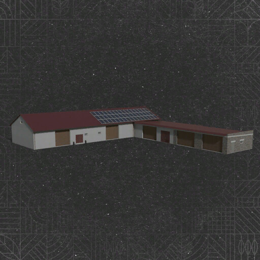 Grain Storage With Hen House