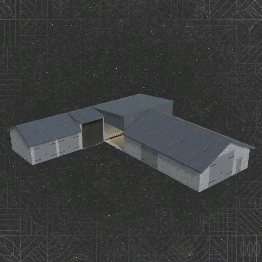 Cowshed With Garage
