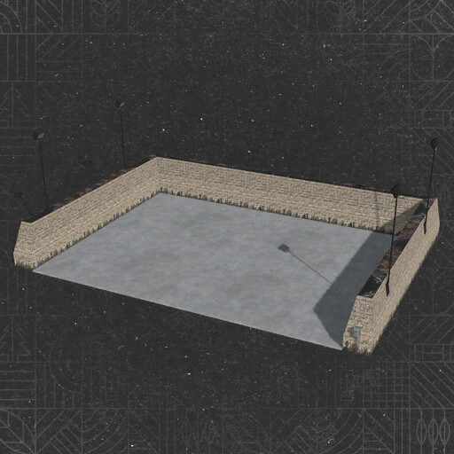Lighted Bunker Silo