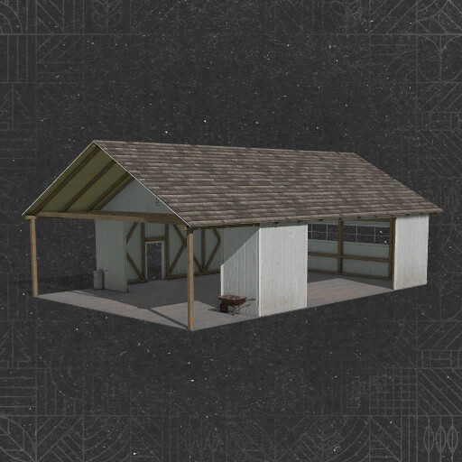 Wooden Open Barn