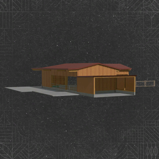 Sheep Barn L Shape