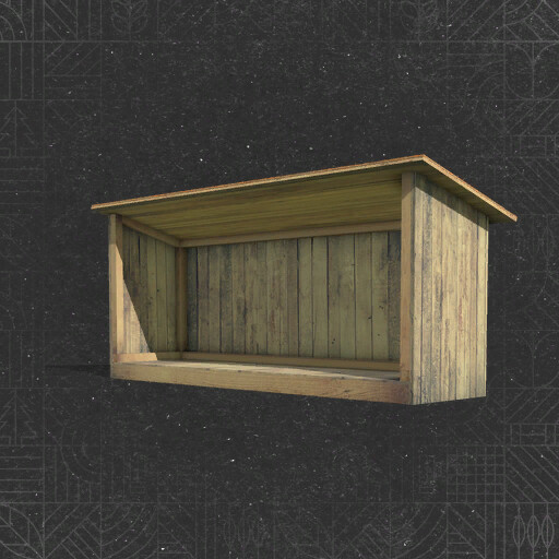 Wooden Honey Shed