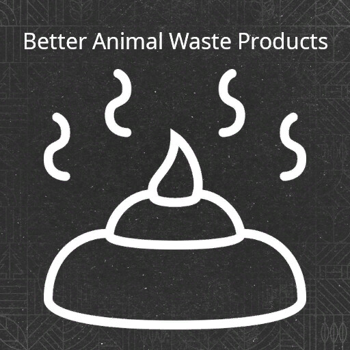 Better Animal Waste Products