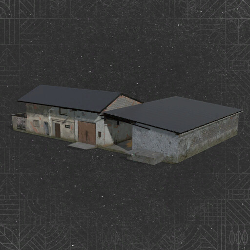 Garage With Cowshed