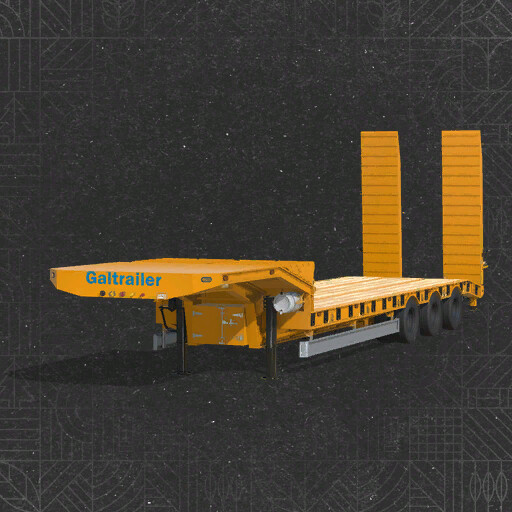 Low Loader Galtrailer