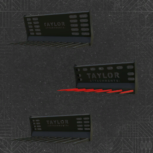 Taylor Attachments Manure Fork Pack