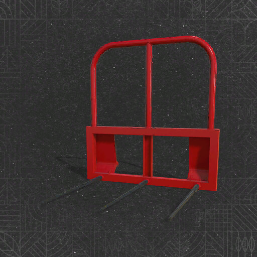 Selfmade Bale Fork