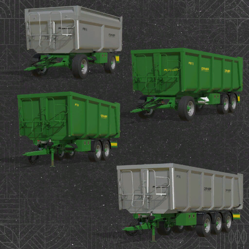 Fornier Tipping Trailer Pack