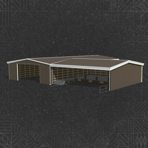 Horse Barn With Storage