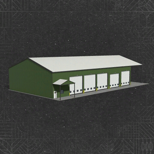 Garage With Solar Panels