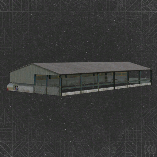 Large UK Cow Barn