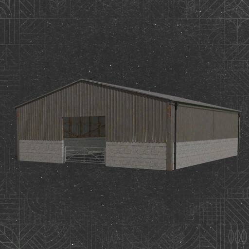 UK Indoor Sheep Barn