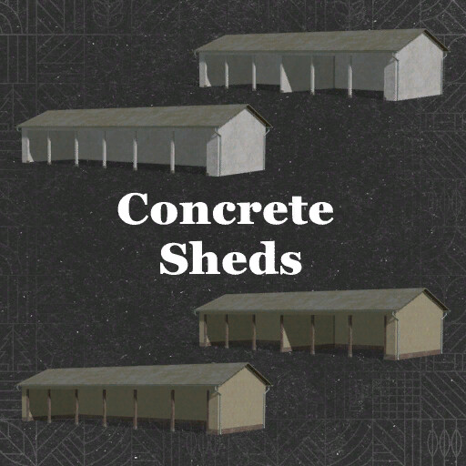 Concrete Sheds