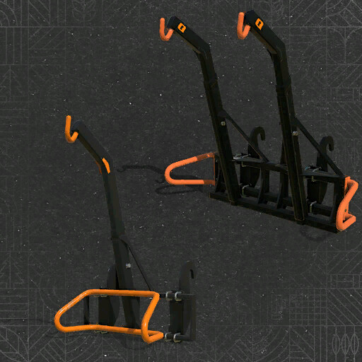 Double Big Bag Hook For Telescopic Lifter