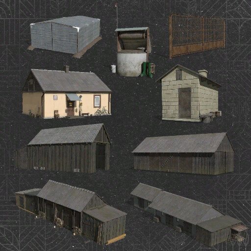 Old Small Buildings Pack