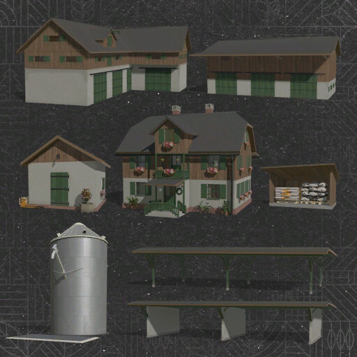 German Farmbuildings Pack