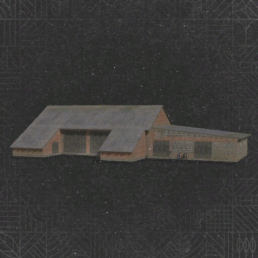 Barn With Cowshed