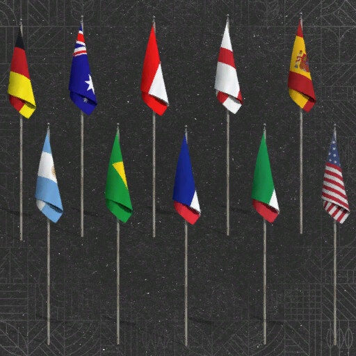 Nations Flags