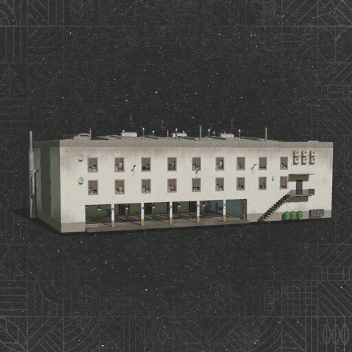 Large Decorative Building