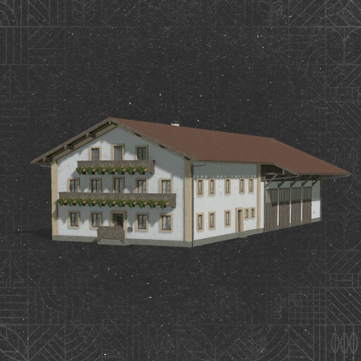 Bavarian Farm House With Hall