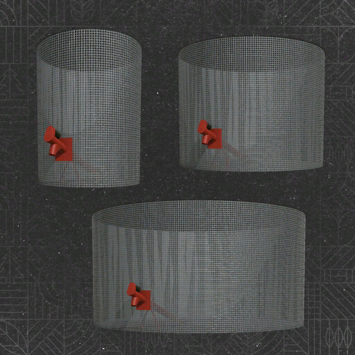 Temporary Wire Silos