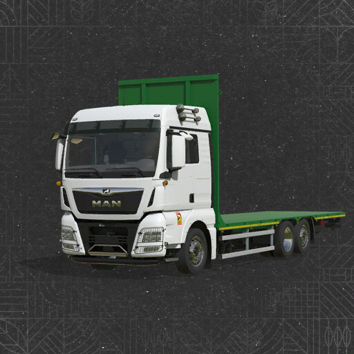 MAN TGX 6x2 Straw Bale