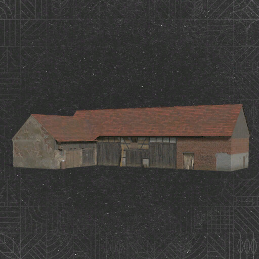 Barn With Grain Loft