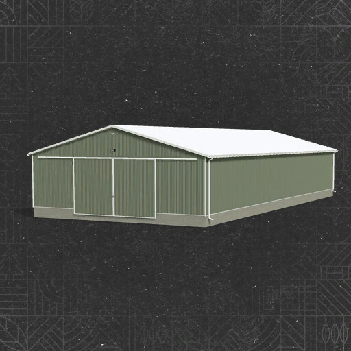 55x115 Post Frame Cold Storage