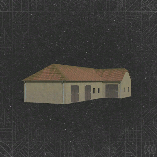 Garage With Silo