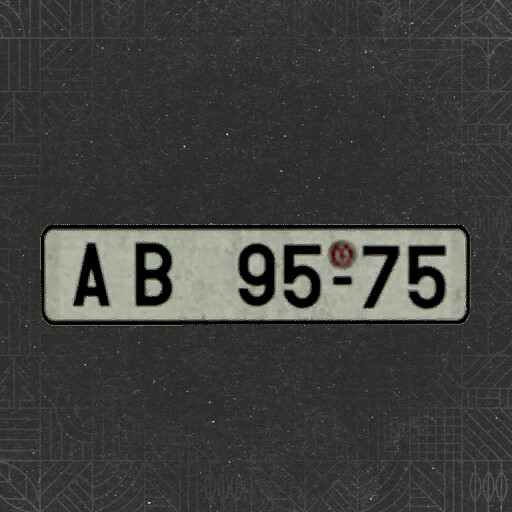 GDR License Plates (Prefab*)