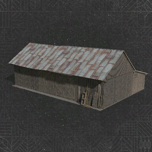 Wood Cow Barn