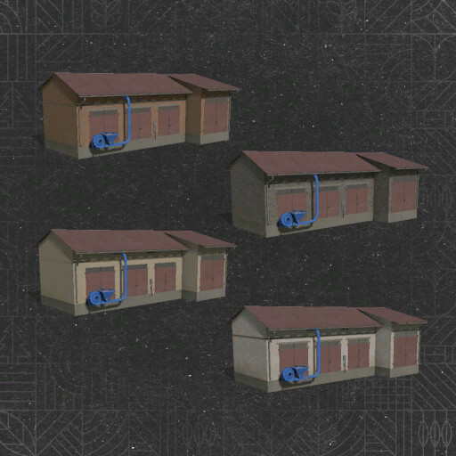 Silo With Garage