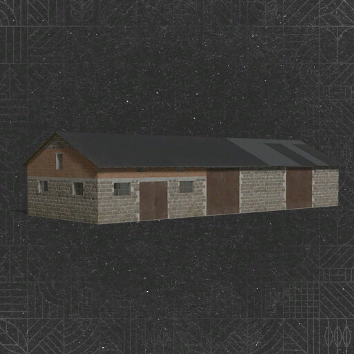 Barn With Pigsty