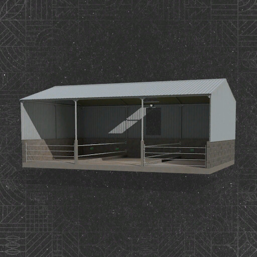 Metal CowShed