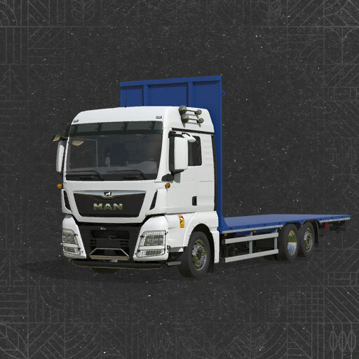 MAN TGX 6x2 Straw Bale