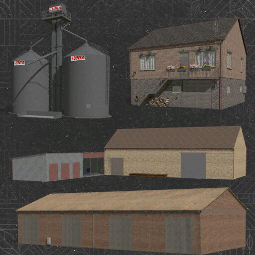 Farm Building Set