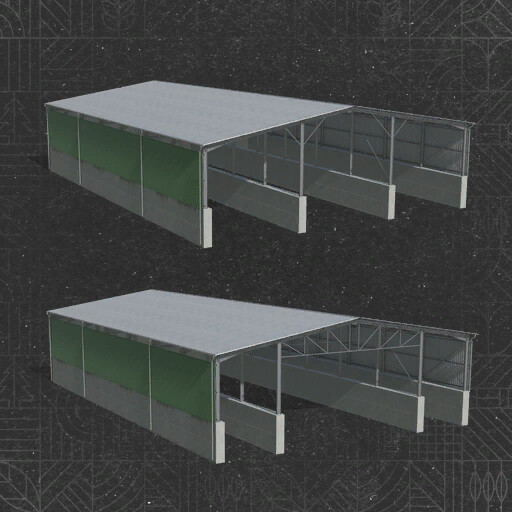 Lizard Covered Multi Bunkersilos