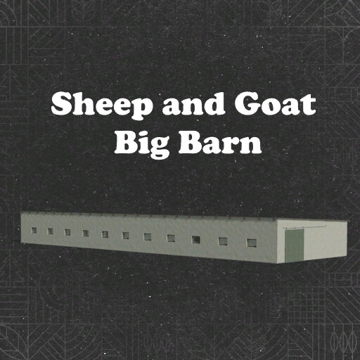 Sheep And Goat Barn Big