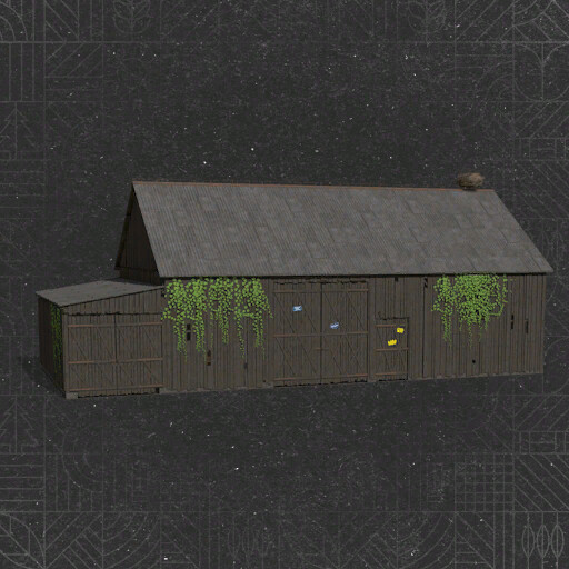 Polish Old Barn