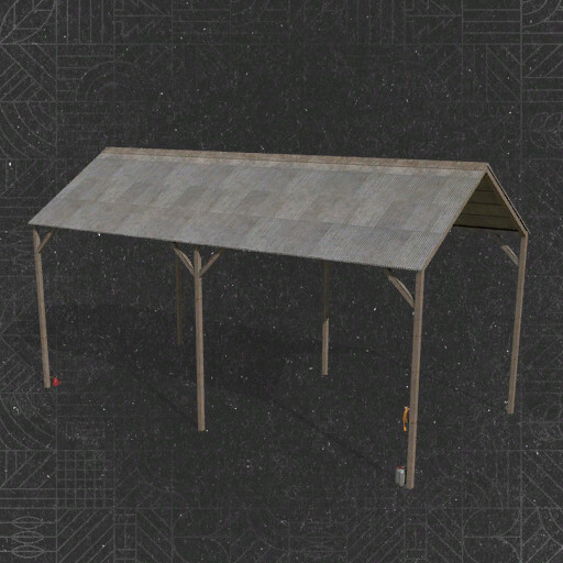 Wooden Machine Shed