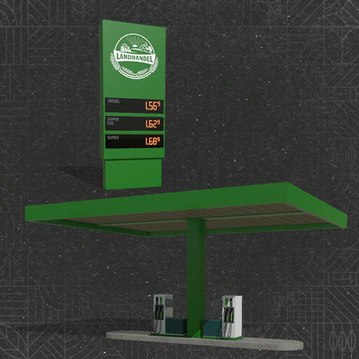 Placeable Gas Station