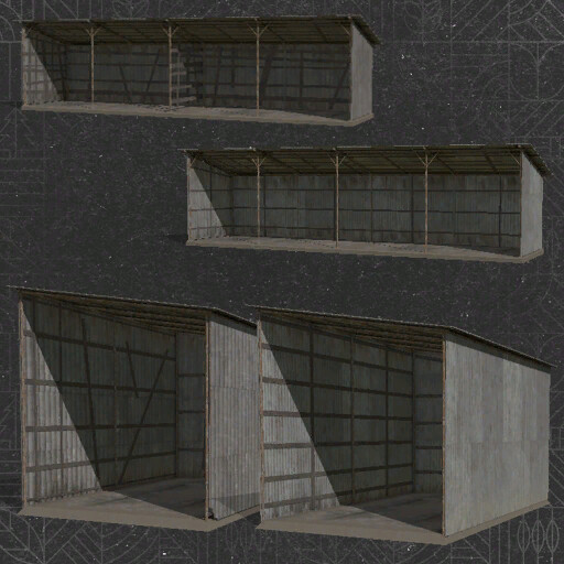 Pack Of Small Sheds
