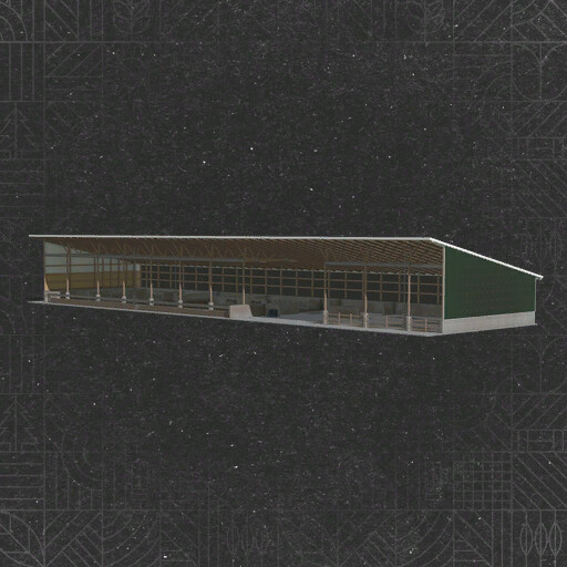 Monoslope Barn