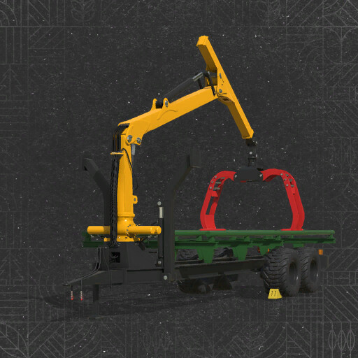 Bale Crane Trailer