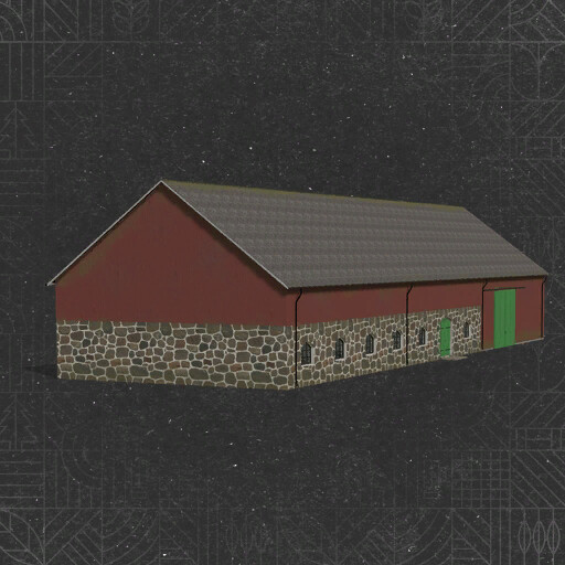 Old Cow Barn With Storage